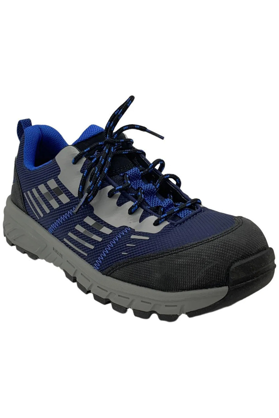 Danner Men's Day One Safety Run Time 3" Sneaker Dark Blue/Gray - Medium